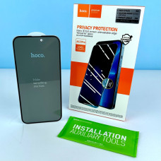 Захисне cкло Hoco Nano 3D full screen unbreakable edge privacy iPhone 15 (A12 Pro)