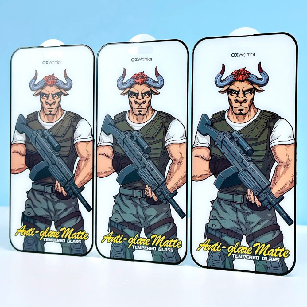 Захисне скло OX Warrior Anti-glare Matte Tempered Glass iPhone 13 Pro Max (2021) 6.7-iPhone 14 Plus (2022) 6.7