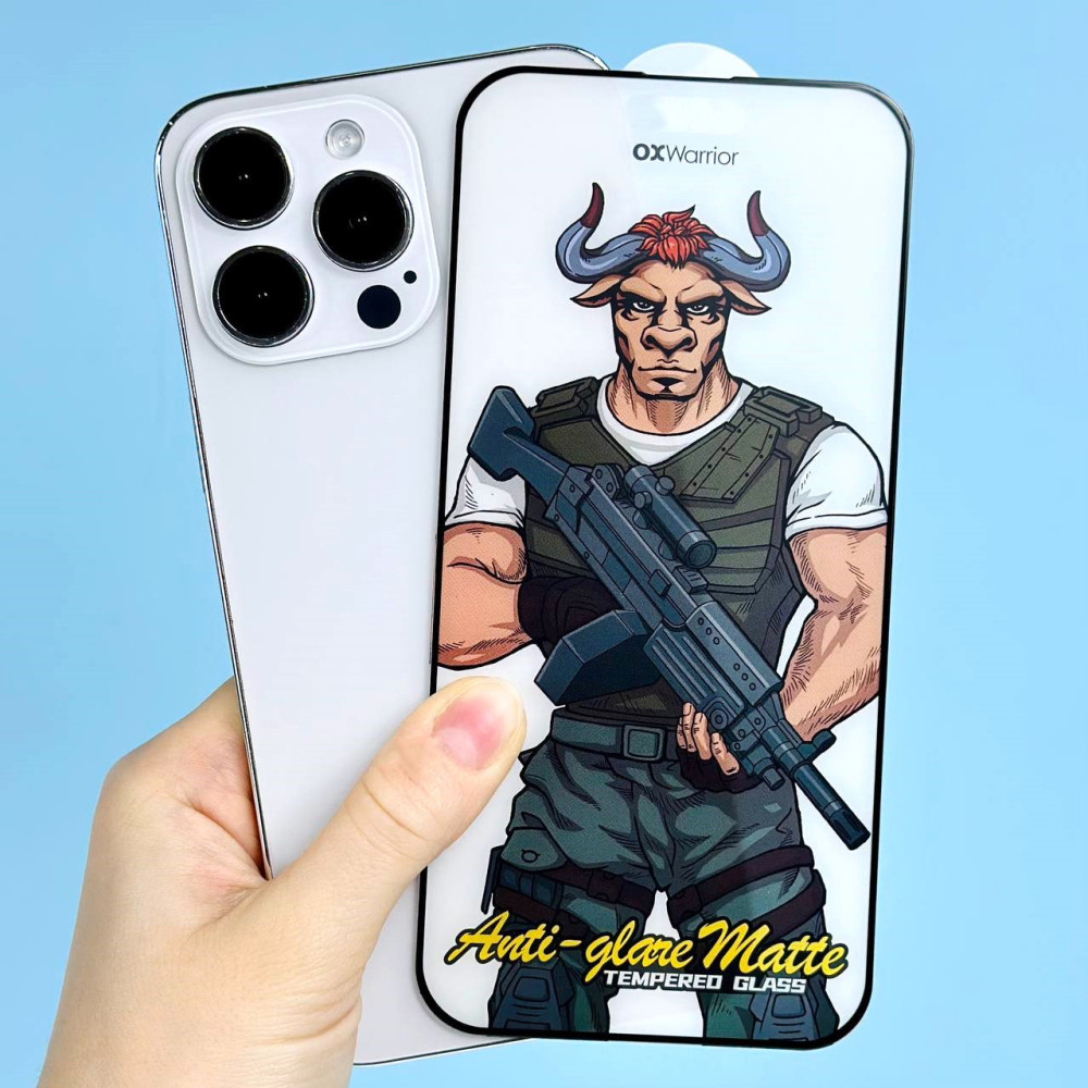 Захисне скло OX Warrior Anti-glare Matte Tempered Glass iPhone 13 Pro Max (2021) 6.7-iPhone 14 Plus (2022) 6.7