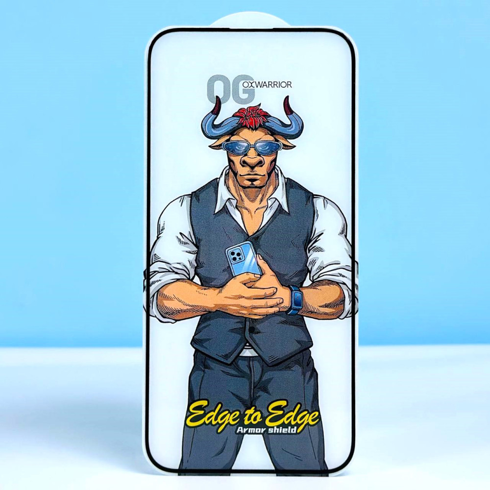 Захисне скло OX Warrior Edge to Edge Armor shield iPhone 14 Pro Max (2022) 6.7