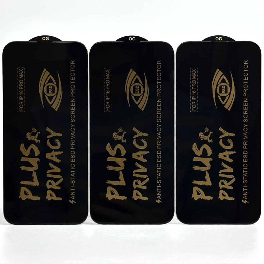 Захисне скло Plus Privacy Esd Anti-Static Screen Protection iPhone 11 Pro (2019)-X-XS 5.8