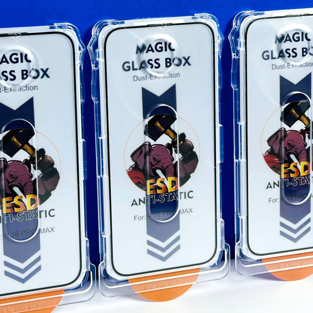 Захисне скло Magic Glass Box Premium ESD Anti-Static iPhone 15
