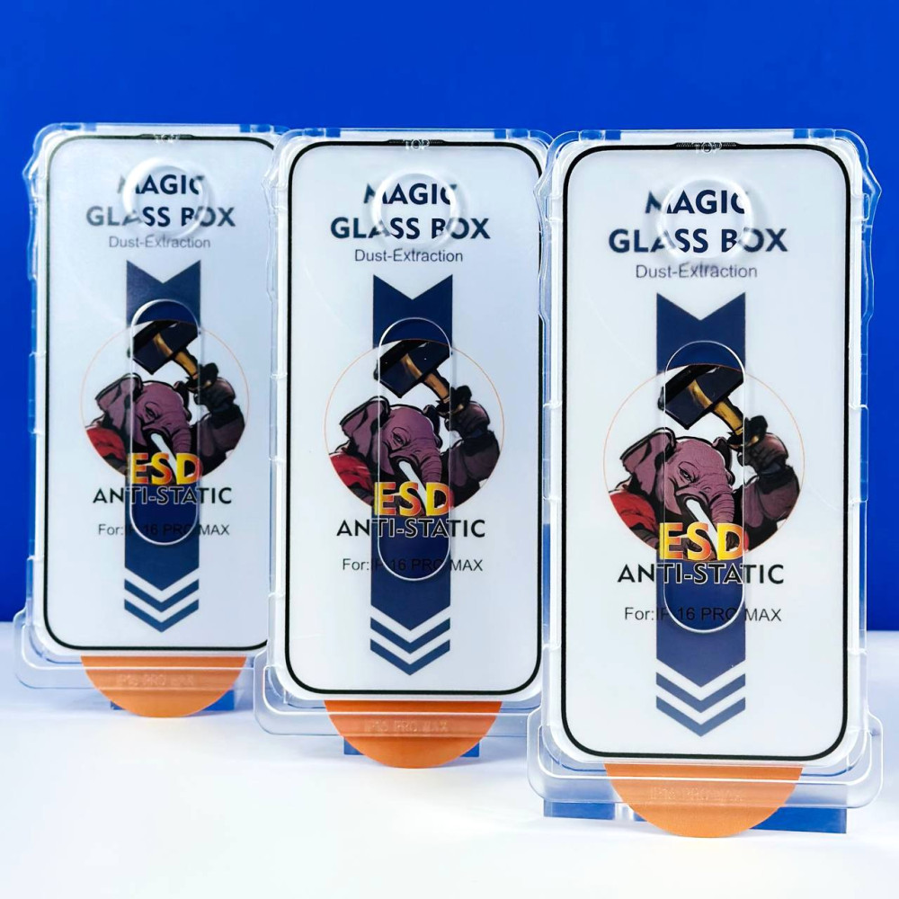 Захисне скло Magic Glass Box Premium ESD Anti-Static iPhone 15