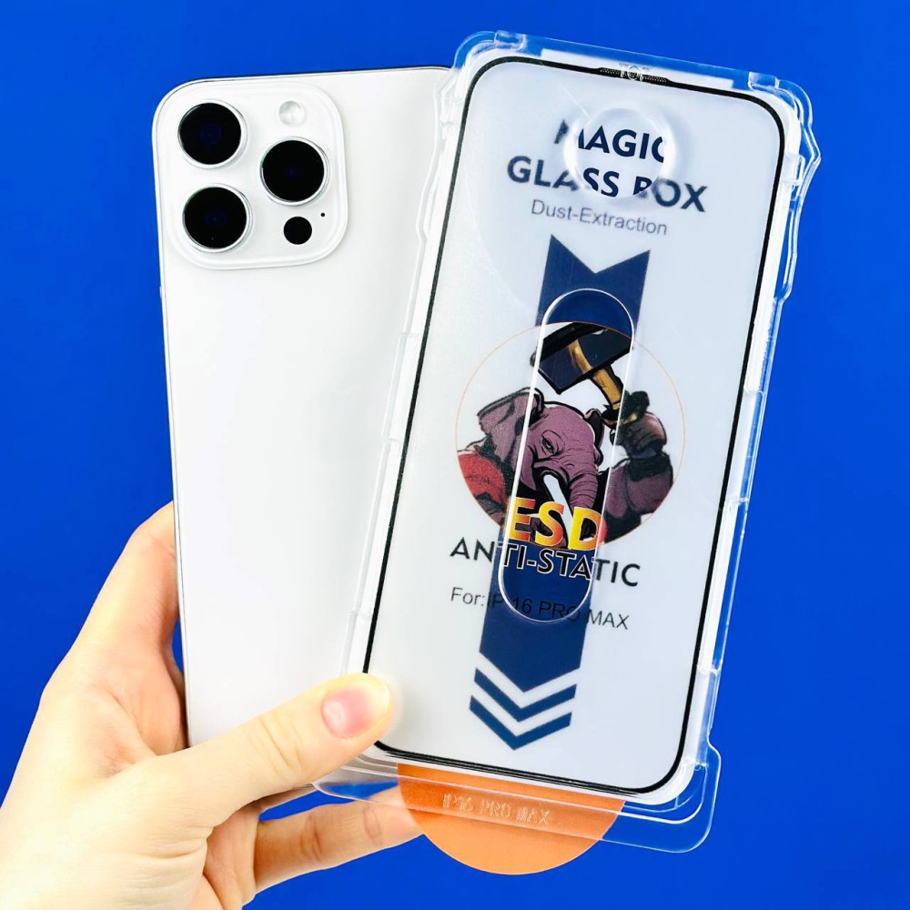 Захисне скло Magic Glass Box Premium ESD Anti-Static iPhone 15