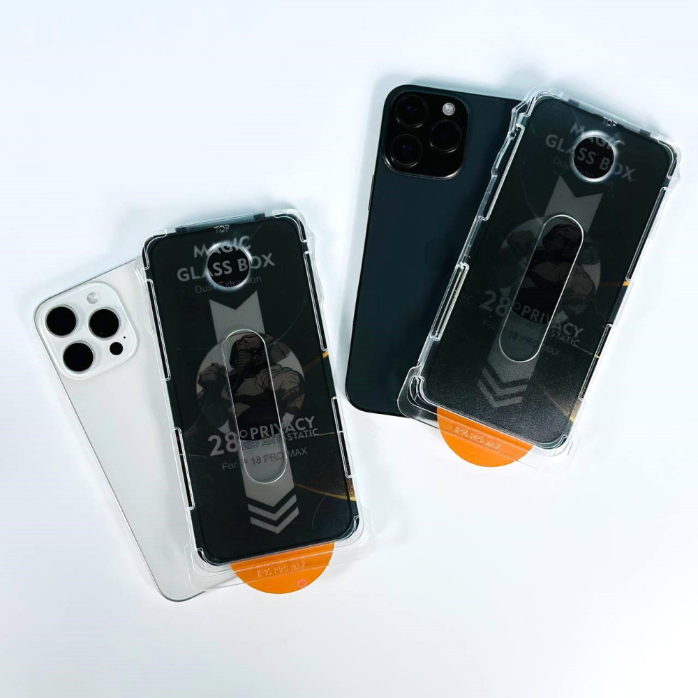 Захисне скло Magic Glass Box Privacy ESD Anti-Static iPhone 15