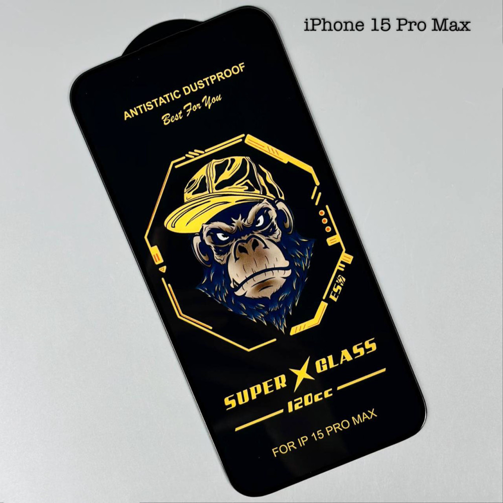 Захисне скло 120CC ESD Super Glass Antistatic Dustproof iPhone 15 Pro Max