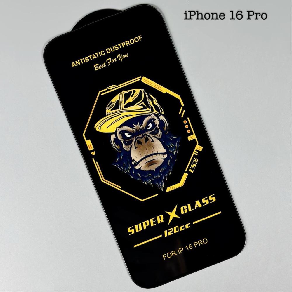 Захисне скло 120CC ESD Super Glass Antistatic Dustproof iPhone 16 Pro