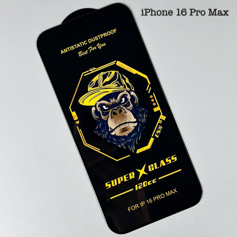 Захисне скло 120CC ESD Super Glass Antistatic Dustproof iPhone 16 Pro Max