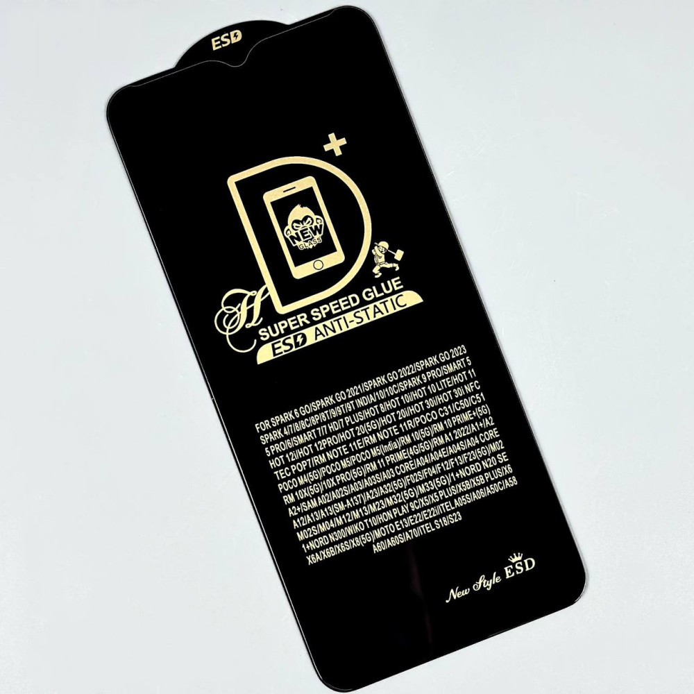 Захисне скло D+ ESD Anti-Static Speed Glue Samsung A12-A13 4G-A13 5G-M12-M13-A23 4G-A32 5G-M33 5G