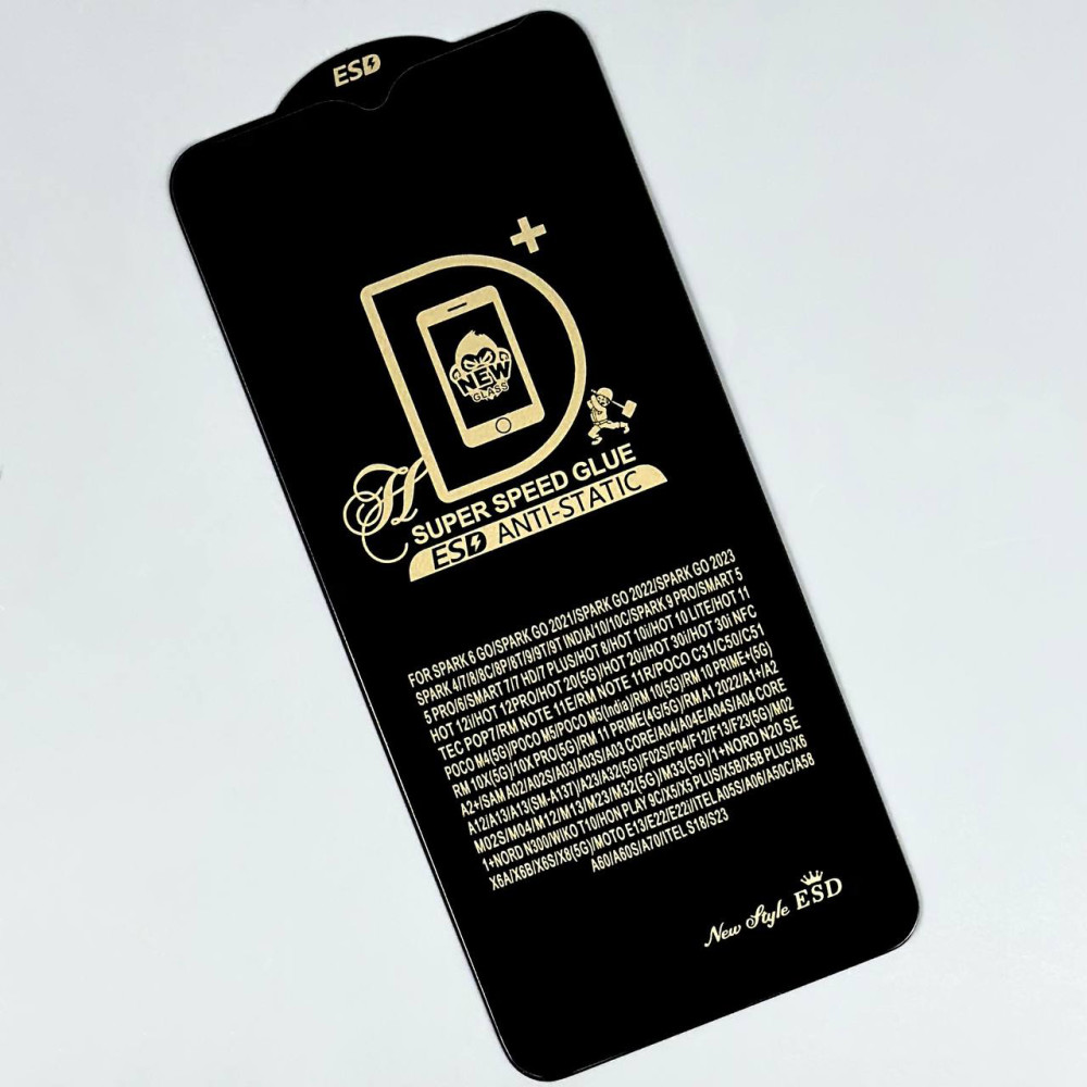 Захисне скло D+ ESD Anti-Static Speed Glue Samsung A02S-A02-A03-A03 Core-A03S-A04-A04S-A04e 4G-A04 Core