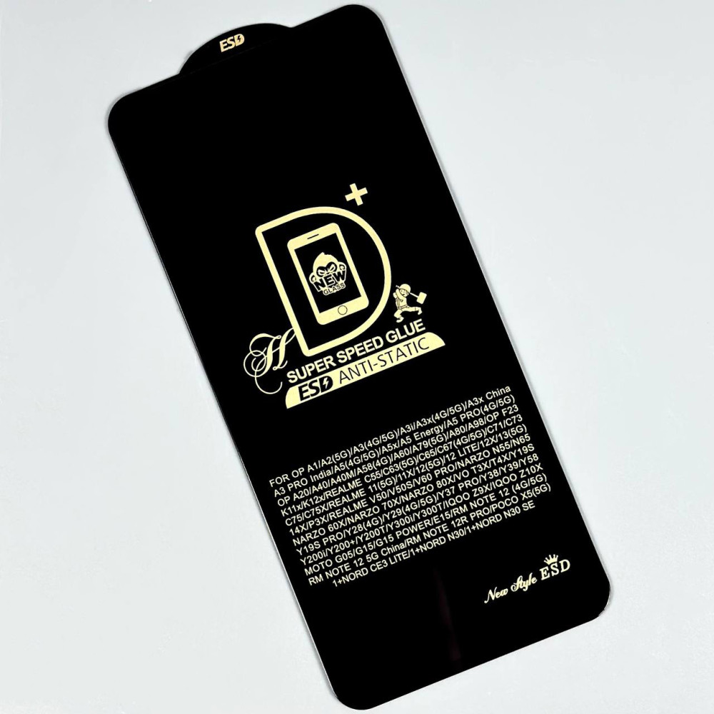 Захисне скло D+ ESD Anti-Static Speed Glue Xiaomi Redmi Note 12 (4G-5G)-Poco X5 5G