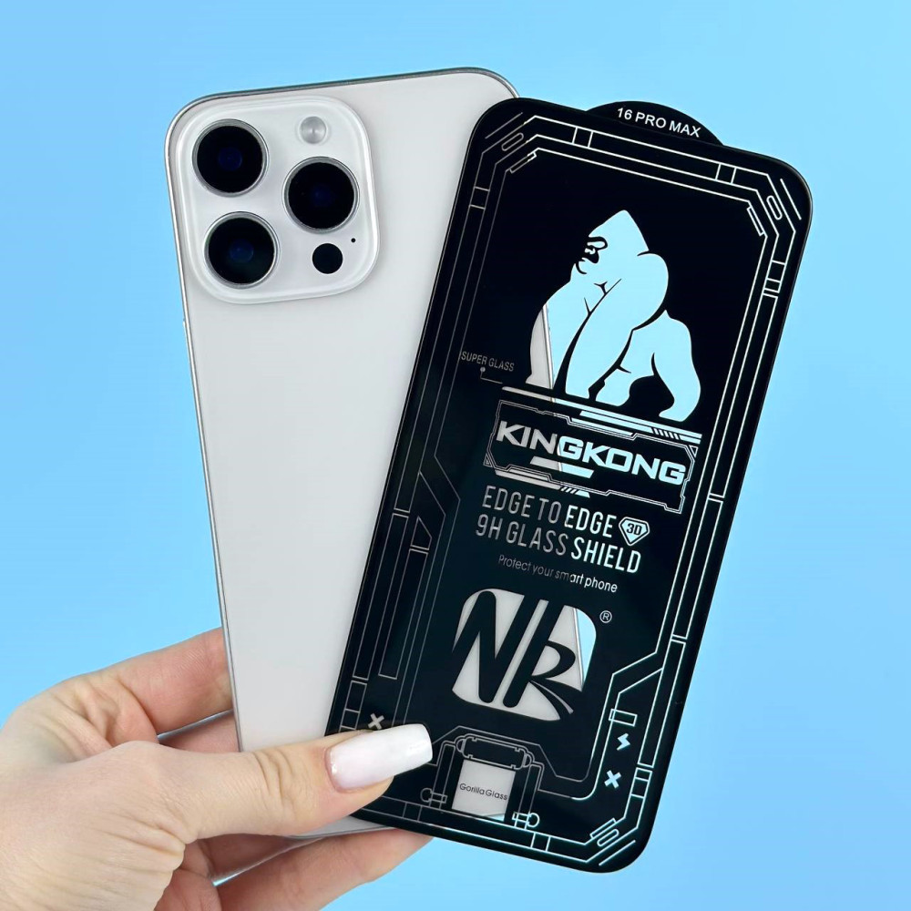Захисне скло King Kong NR EDGE to EDGE 9H Glass Shield iPhone 14 Pro Max (2022) 6.7