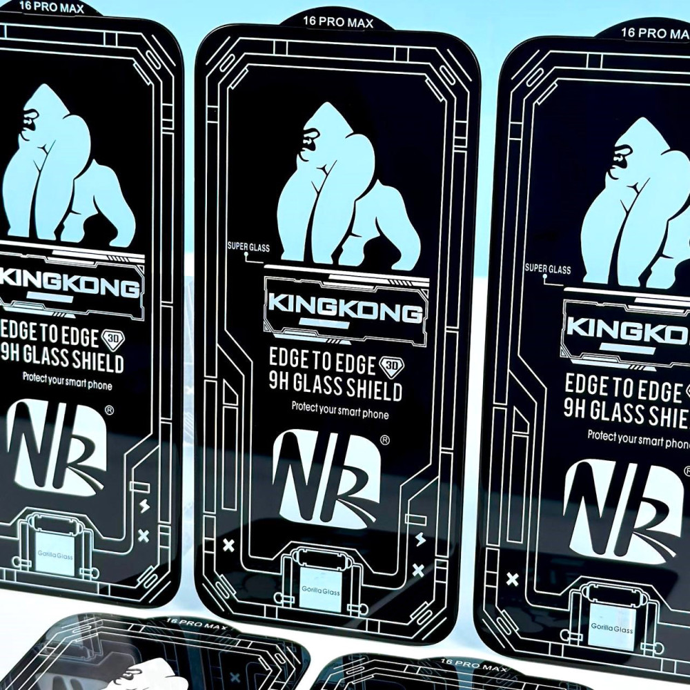 Захисне скло King Kong NR EDGE to EDGE 9H Glass Shield iPhone 14 Pro Max (2022) 6.7