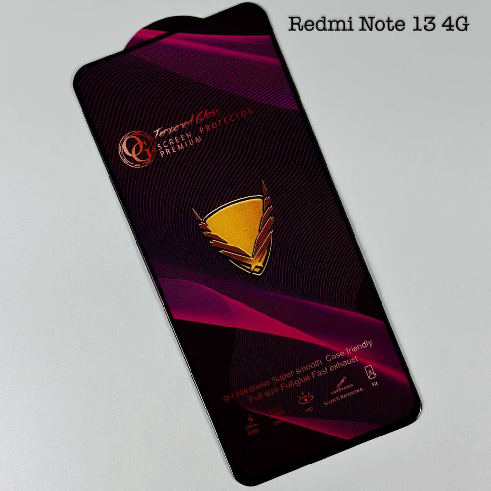 Захисне скло OG Premium Xiaomi Redmi Note 13 4G-5G-Note 14S-Note 13 Pro 5G-Note 13R Pro Захисне скло OG Premium Xiaomi Redmi Note 13 4G-5G-Note 14S-Note 13 Pro 5G-Note 13R Pro
