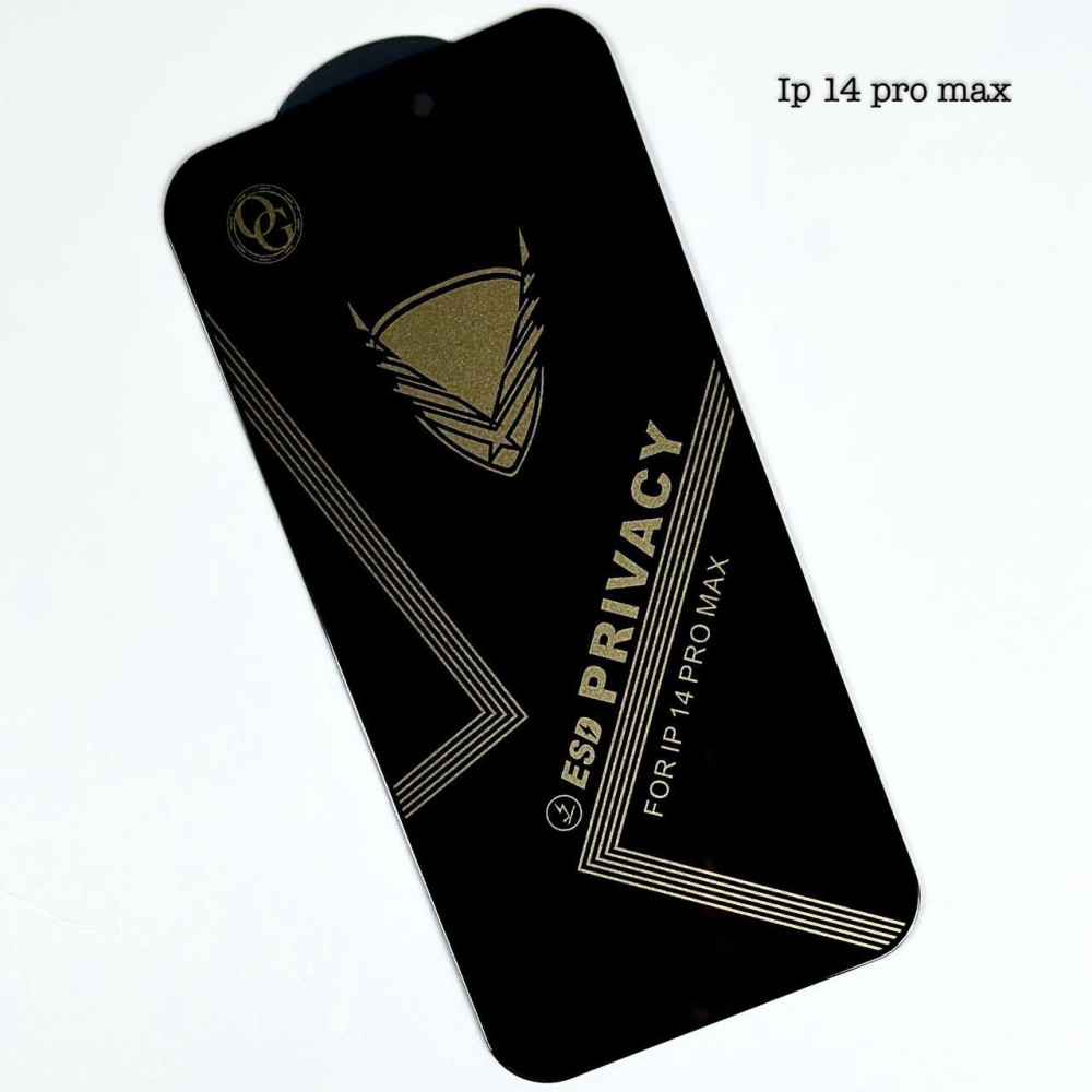 Захисне скло OG Premium ESD Privacy iPhone 14 Pro Max (2022) 6.7