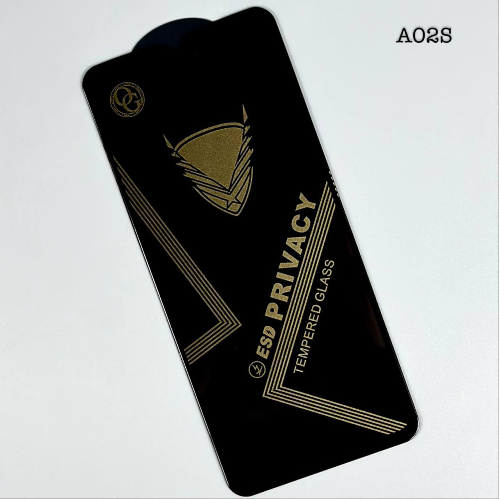 Захисне скло OG Premium ESD Privacy Samsung A02S-A02-A03-A03 Core-A03S-A04-A04S-A04e 4G-A04 Core