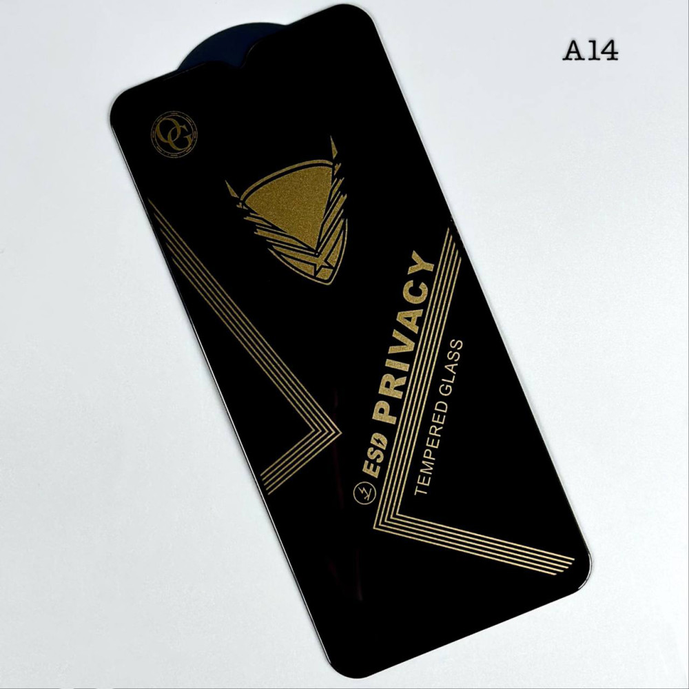 Захисне скло OG Premium ESD Privacy Samsung A14 4G-A14 5G-M14-A22 5G
