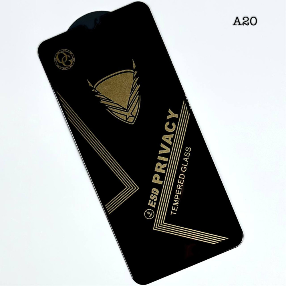 Захисне скло OG Premium ESD Privacy Samsung A20-A30-A50-A30s-A50s-M21-M30-M50-M30s
