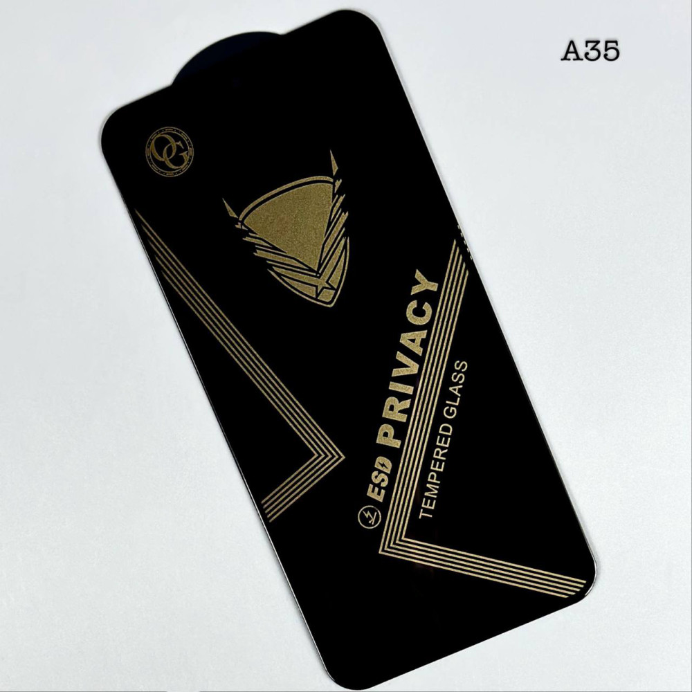 Захисне скло OG Premium ESD Privacy Samsung A35 4G-5G-A55 5G