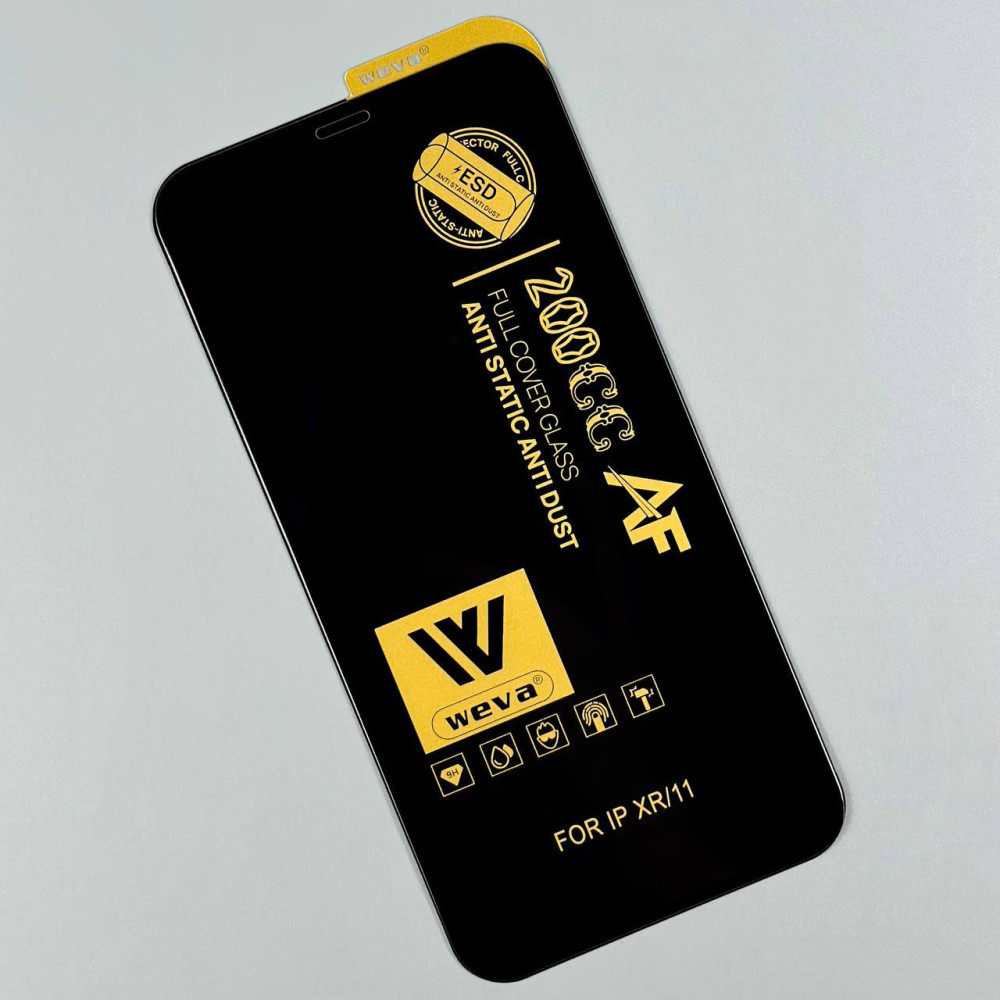 Захисне скло WEVA 200CC AF ESD Anti Static iPhone 11 (2019)-Xr 6.1