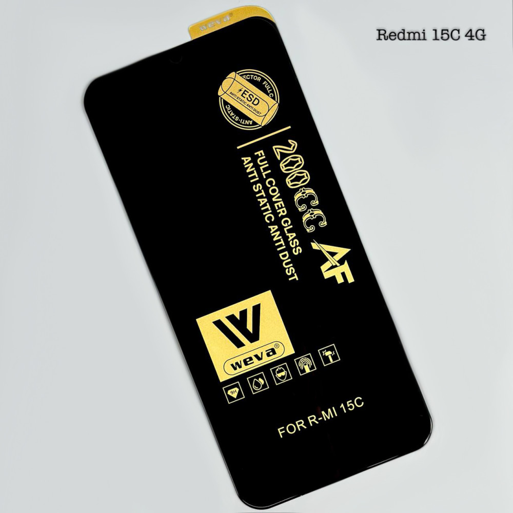 Захисне скло WEVA 200CC AF ESD Anti Static Xiaomi Redmi 15C 4G