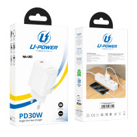 Мережевий зарядний пристрій U-Power NA-U03 GaN PD30W