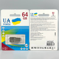 USB флеш UA Power 64Gb Metal USB3.0+Type-C Швидкісна
