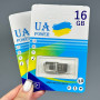 USB флеш UA Power 16Gb Metal USB3.0+Type-C Швидкісна