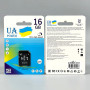 Карта пам'яті UA POWER 16Gb U-1 Ultra high speed Class 10 (з адаптером SD)
