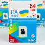 Карта пам'яті UA POWER 64GB U-1 Ultra high speed Class 10 без адаптера