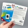 Карта пам'яті UA POWER 64Gb U-1 Ultra high speed Class 10 (без адаптера)