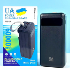 УМБ Power Bank UA Power J86-UA Electric 60000mAh PD20W+QC3.0 (22.5W) (з ліхтариком)