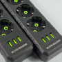 Мережевий подовжувач UA Power F45U 3USB 5 розеток 6m