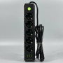 Мережевий подовжувач UA Power F45U 3USB 5 розеток 6m