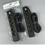 Мережевий подовжувач UA Power F45U 3USB 5 розеток 6m