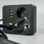 Мережевий подовжувач UA Power F13U 3USB 2 розетки 2m