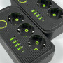 Мережевий подовжувач UA Power F09U 4USB+Type-C 2.1A 3 розетки 6m
