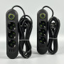 Мережевий подовжувач UA Power F03U 3USB 3 розетки 2m