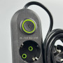 Мережевий подовжувач UA Power F03U 3USB 3 розетки 2m