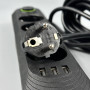 Мережевий подовжувач UA Power F04U 3USB 4 розетки 6m