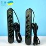 Мережевий подовжувач UA Power F05U на 5 розеток + 3USB 4m