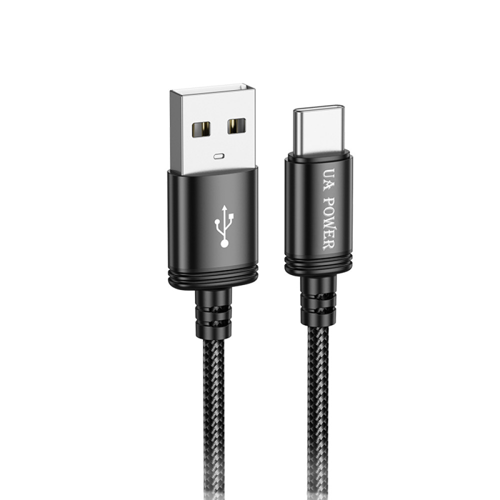 Data Cable UA Power UP-01 Wind charging Type-C 3.0A 1m