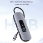 USB-C HUB Usams US-SJ643 PD100W Багатофункціональний концентратор 8in1