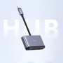 USB-C HUB Usams US-SJ627 Багатофункціональний концентратор 4in1