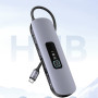 USB-C HUB Usams US-SJ644 PD100W Багатофункціональний концентратор 10in1