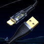 Data Cable Usams US-SJ571 Aluminum Alloy Lightning 2.4A 1.2m
