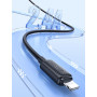 Data Cable Usams US-SJ694 Striped KY Series Lightning 2.4A 2m