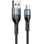 Data Cable Usams US-SJ450 U55 Aluminum Alloy Braided Micro 2A 1m