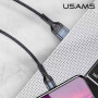 Data Cable Usams US-SJ450 U55 Aluminum Alloy Braided Micro 2A 1m