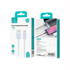 Data Cable Usams US-SJ700 Striped KY Series Micro 3m